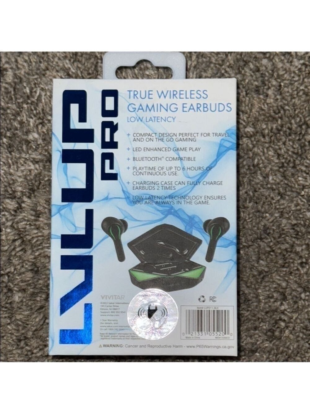 Vivitar True Wireless Bluetooth Gaming Earbuds NIB - Picture 2 of 4